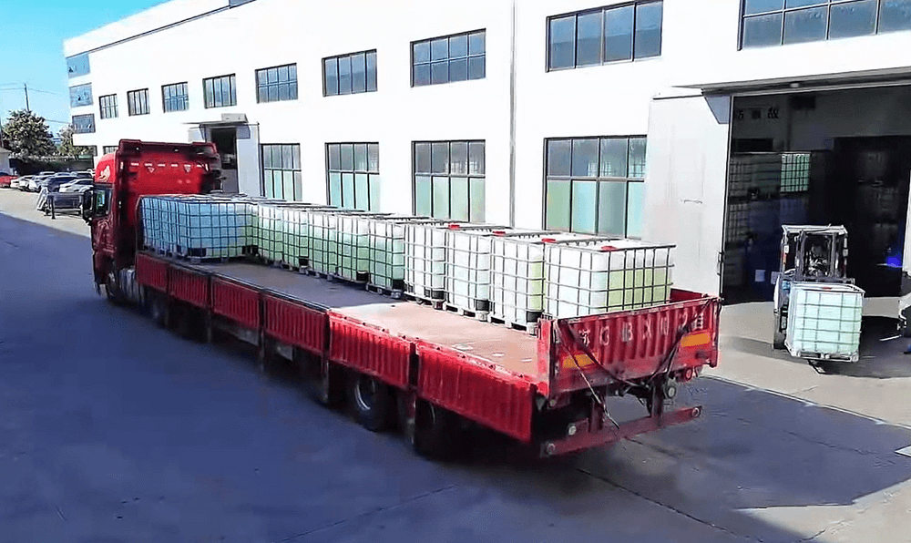 Una sa Customer: Na -customize na Foam Concentrate Na -load at Handa Na Naipadala sa Customer Site