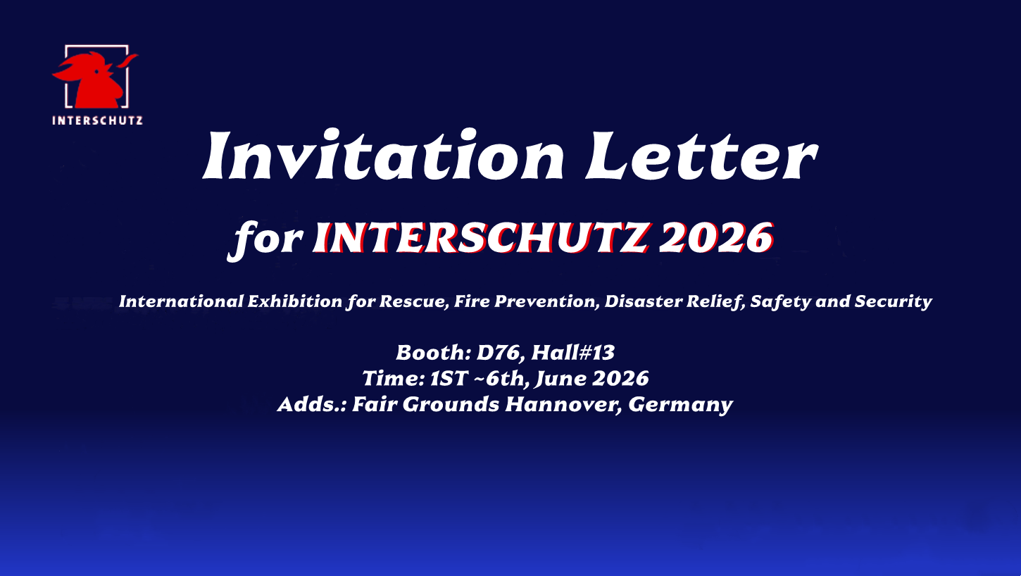 Mainit na Imbitasyon na Bumisita sa Aming Booth sa INTERSCHUTZ 2026 sa Hanover